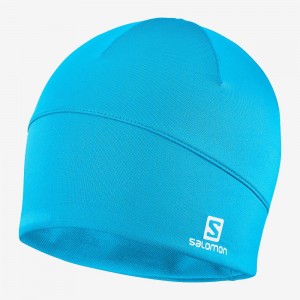 Salomon Active Stirnband Blau | 81634-FIDK