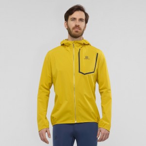 Salomon Bonatti Pro Wp Jkt M Laufjacke Gelb | 17825-EPQM