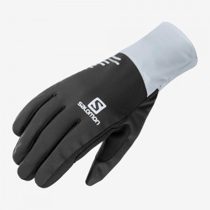 Salomon Equipe Glove U Handschuhe Schwarz | 94206-PXZI