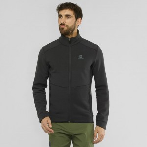 Salomon Essential Warm Skijacken Schwarz | 48736-UVBI