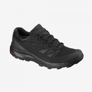 Salomon Outline Gore-Tex Trekking Schwarz | 36092-EJKF