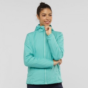 Salomon Outrack Insulated Jacke Grün | 23019-QLCF