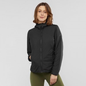 Salomon Outrack Insulated Jacke Schwarz | 92063-WPGN