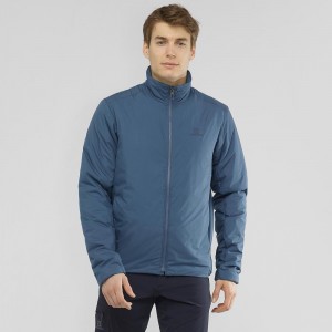 Salomon Outrack Insulated Jacket M Jacke Navy | 37804-BOKX