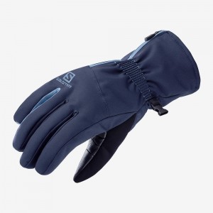 Salomon Propeller Dry W Handschuhe Navy | 75104-ZRYT