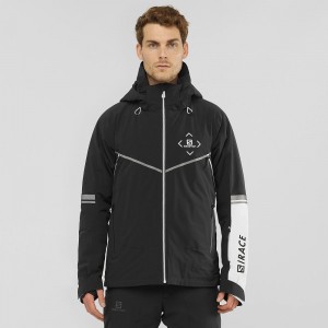 Salomon Race Jacket M Skijacken Schwarz | 04965-TRUB