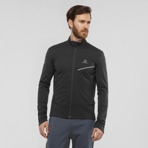 Salomon Rs Softshell Jkt M Jacke Schwarz | 49780-JBZL