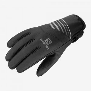 Salomon Rs Warm Glove U Handschuhe Schwarz | 72938-MDNX