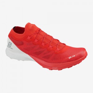 Salomon S Lab Sense 8 Trailrunning Schuhe Rot | 74069-AXLF