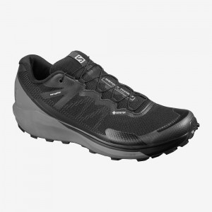 Salomon Sense Ride 3 Gtx Invis. Fit Trailrunning Schuhe Schwarz | 30265-RQWU