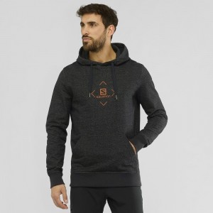 Salomon Shift Hoodie M Hoodie Schwarz | 02765-QRFH