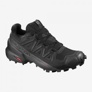 Salomon Speedcross 5 Gore-Tex Trailrunning Schuhe Schwarz | 64507-UICO