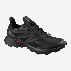 Salomon Supercross Blast Gtx Trailrunning Schuhe Schwarz | 42187-ISNL