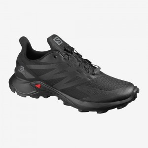 Salomon Supercross Blast Trailrunning Schuhe Schwarz | 59234-TEZJ