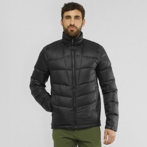 Salomon Transition Down Jacket M Jacke Schwarz | 70145-NMUO