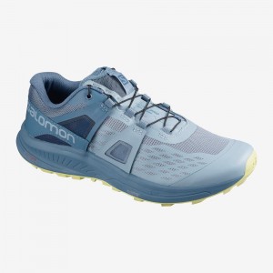 Salomon Ultra W Pro Trailrunning Schuhe Blau | 50641-KBYZ