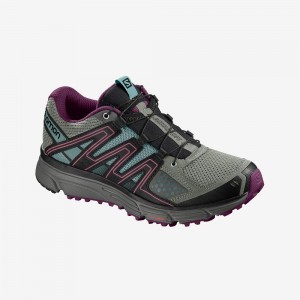 Salomon X-Mission 3 W Trailrunning Schuhe Lila | 16752-DZKX