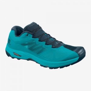 Salomon X Alpine W Pro Trailrunning Schuhe Blau | 89612-WSCK