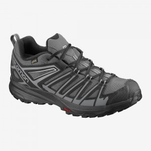 Salomon X Crest Gore-Tex Trekking Schwarz | 60178-REQL