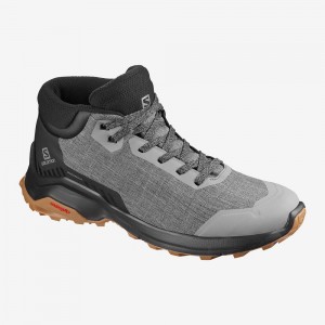 Salomon X Reveal Chukka Climasalomon Wasserdichte Winterstiefel Gray | 70431-GVKS