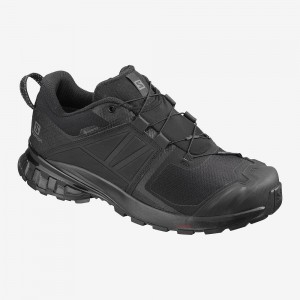 Salomon Xa Wild Gore-Tex Trailrunning Schuhe Schwarz | 83796-JXTC