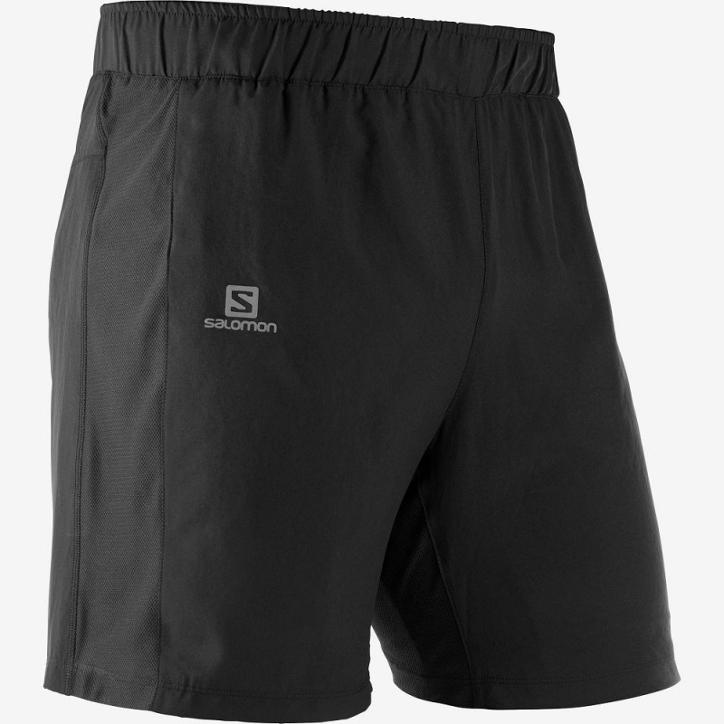 Salomon Agile 2In1 Kurze Hose Schwarz | 06591-HQDX