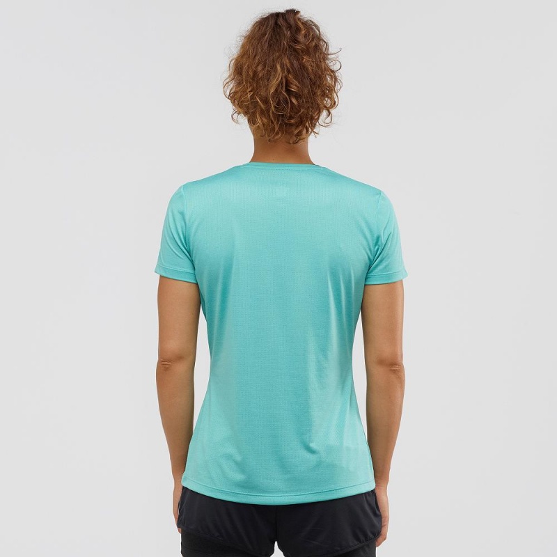 Salomon Agile T-shirts Grün | 30415-OXHF