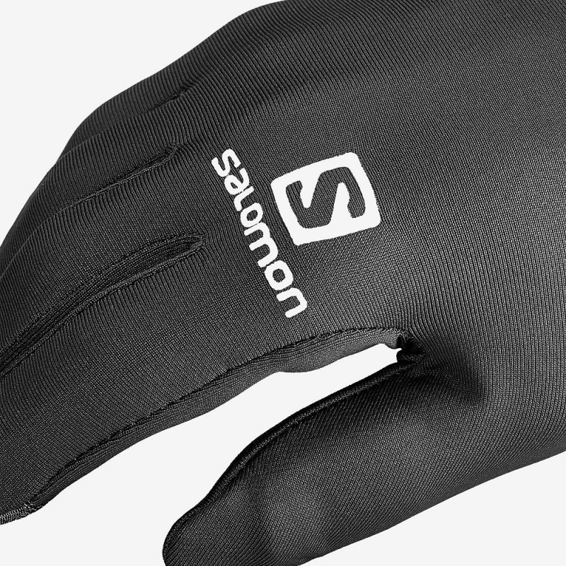 Salomon Agile Warm Glove U Handschuhe Schwarz | 29670-XKCN