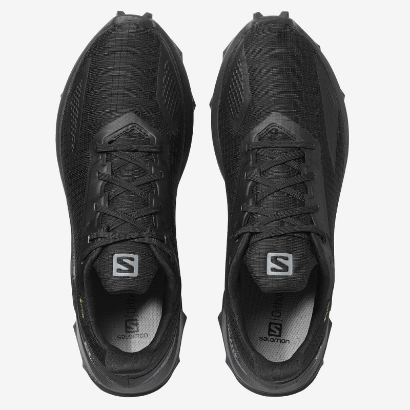 Salomon Alphacross Blast Gtx Trailrunning Schuhe Schwarz | 08439-HPCE