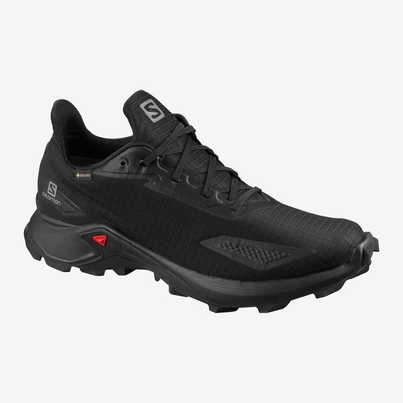 Salomon Alphacross Blast Gtx Trailrunning Schuhe Schwarz | 08439-HPCE