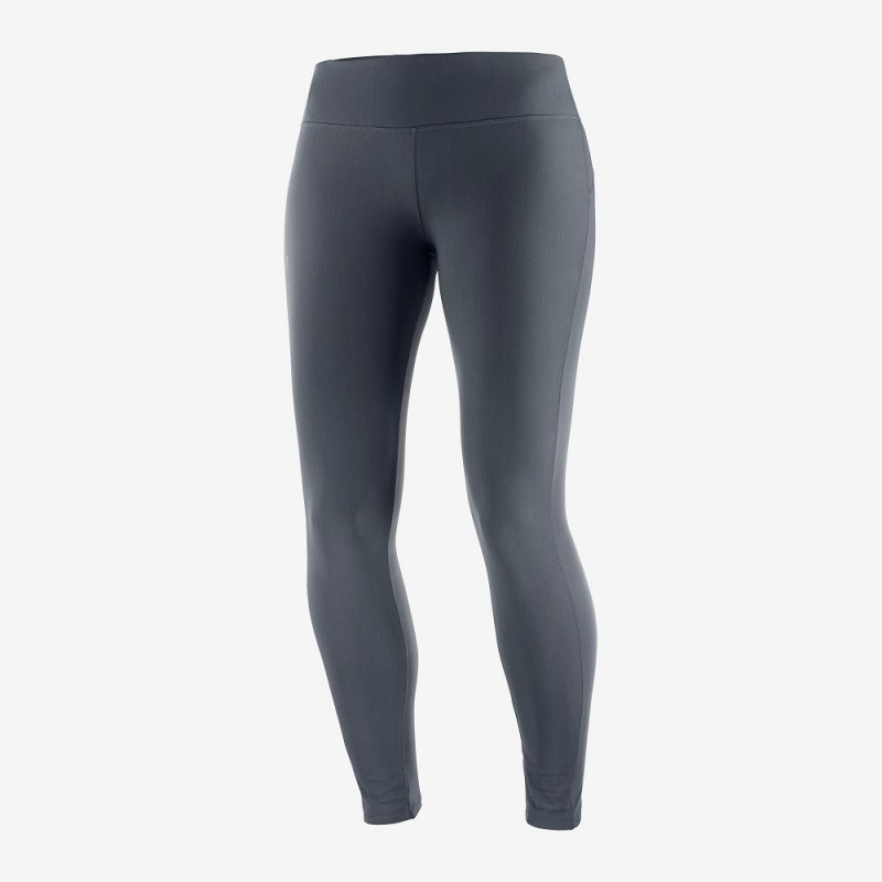 Salomon Comet Warm Tight W Strumpfhose Gray | 34852-VQUG