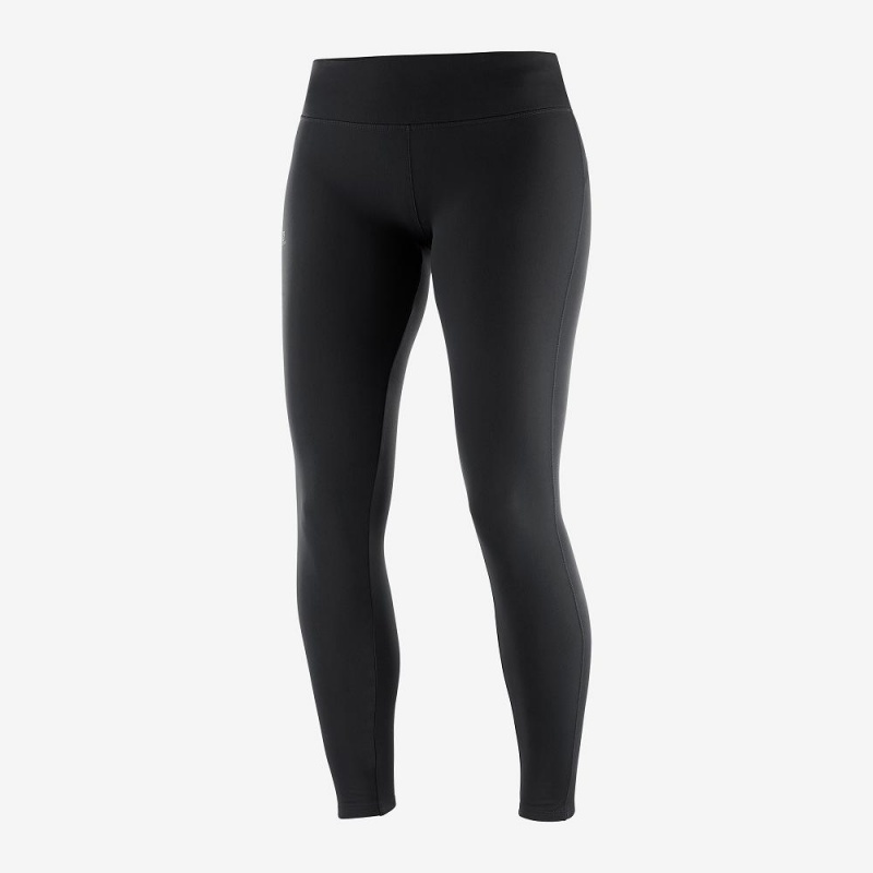 Salomon Comet Warm Tight W Strumpfhose Schwarz | 02318-NLKQ