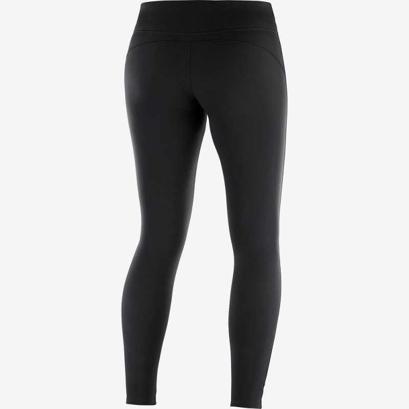 Salomon Comet Warm Tight W Strumpfhose Schwarz | 02318-NLKQ