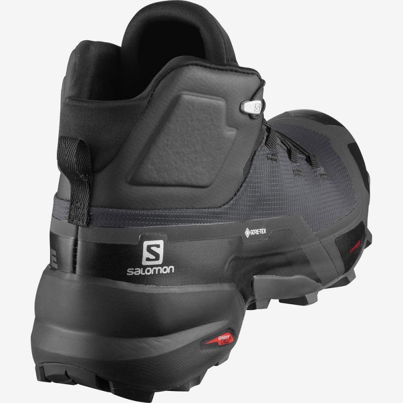 Salomon Cross Hike Mid Gore-Tex Wanderstiefel Schwarz | 67293-EHWY