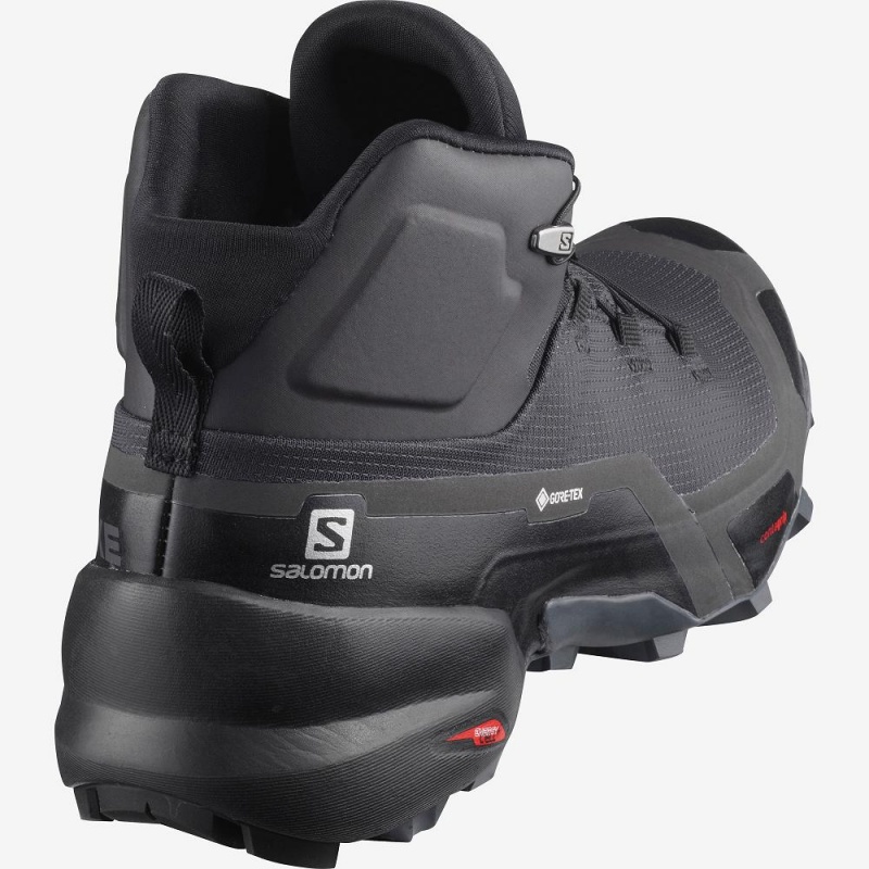 Salomon Cross Hike Mid Gore-Tex Wanderstiefel Schwarz | 19683-QEXC