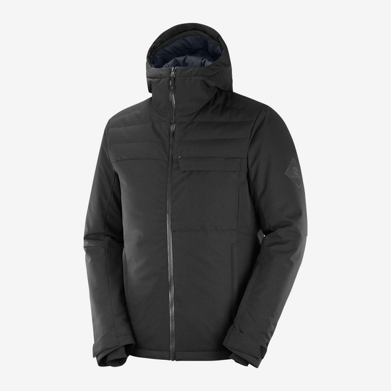 Salomon Deepsteep Jacket M Skijacken Schwarz | 95342-ZHOE