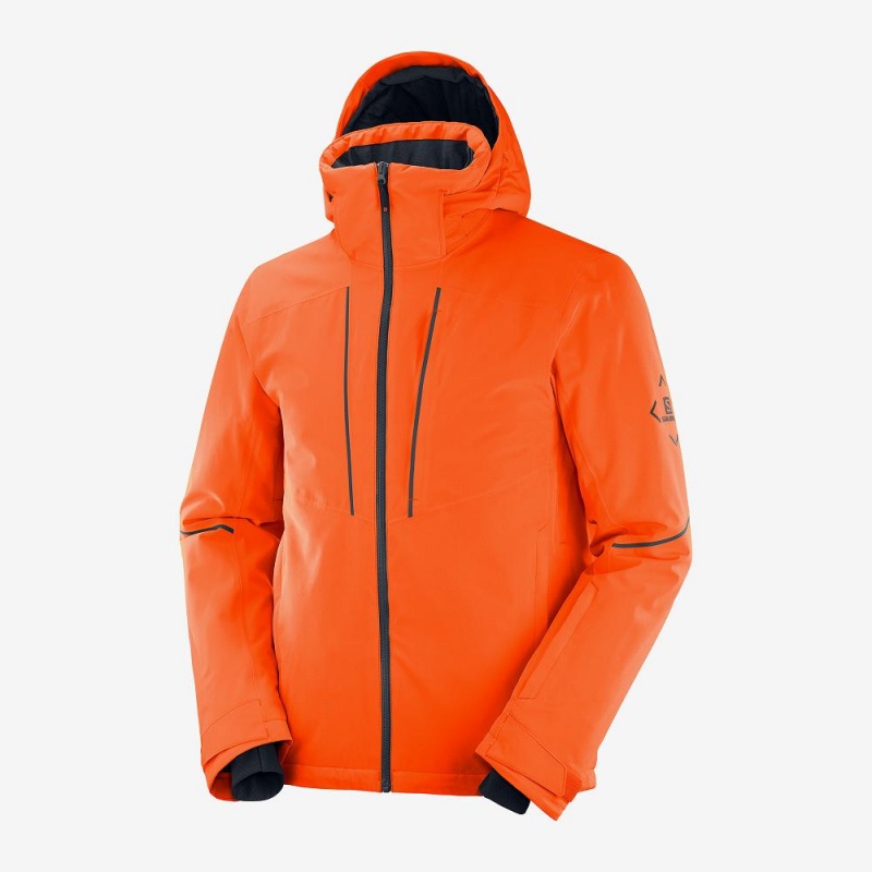 Salomon Edge Skijacken Orange | 62301-UDCP