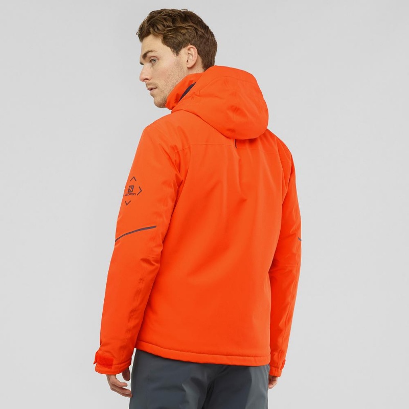 Salomon Edge Skijacken Orange | 62301-UDCP