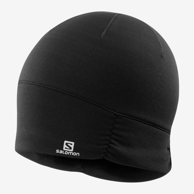 Salomon Elevate Warm Stirnband Schwarz | 04327-GLUT