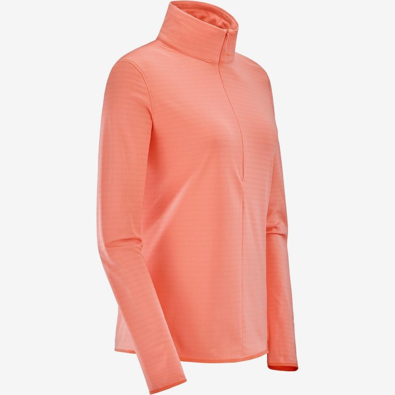 Salomon Essential Lightwarm Pullover Orange | 39160-KTLM