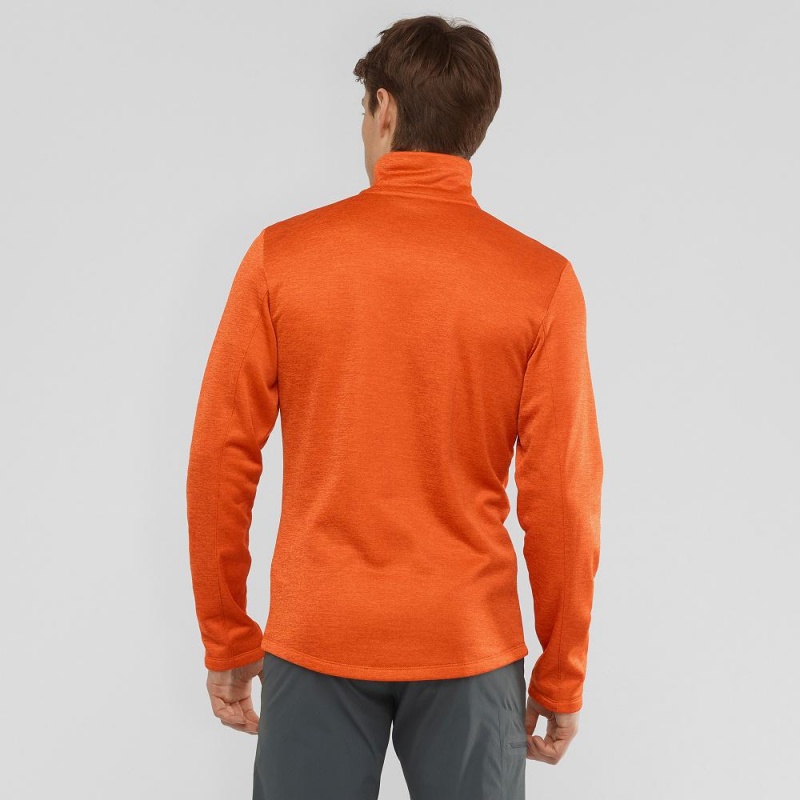 Salomon Essential Lightwarm Seamless Skijacken Orange | 74529-PZDA