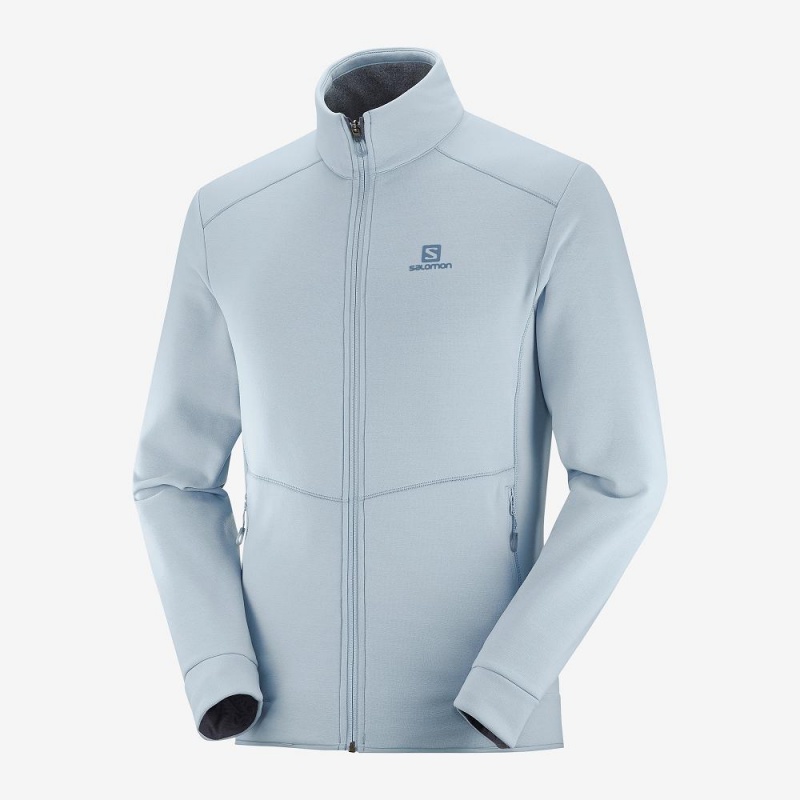 Salomon Essential Warm Skijacken Blau | 41569-FAXW