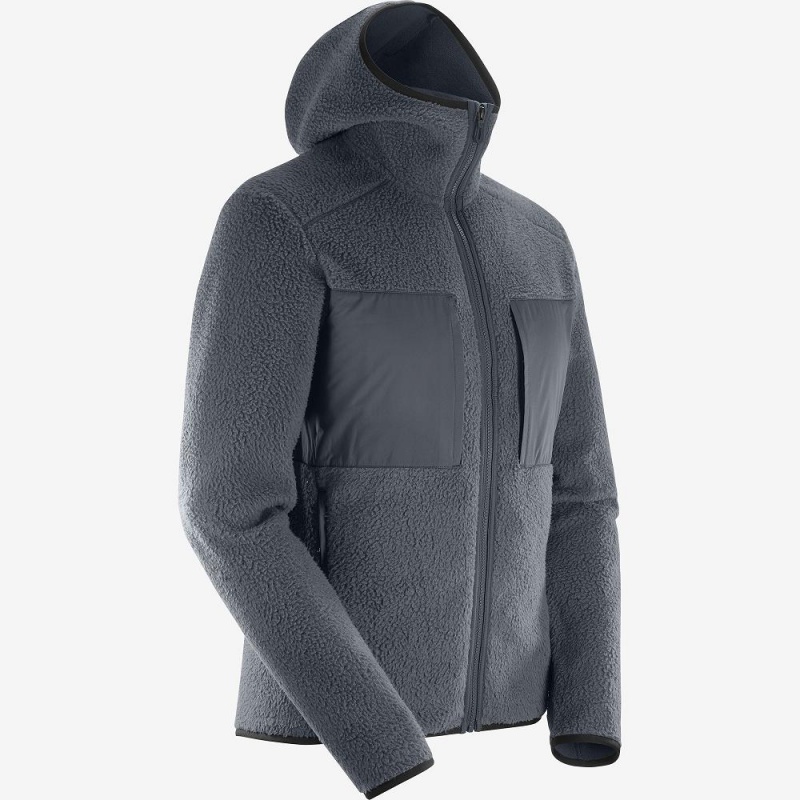 Salomon Essential Warm Teddy Skijacken Gray | 79402-IZAP