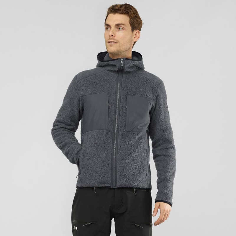 Salomon Essential Warm Teddy Skijacken Gray | 79402-IZAP