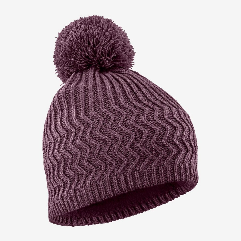 Salomon Kuba Beanie Hüte Lila | 09143-WYAD