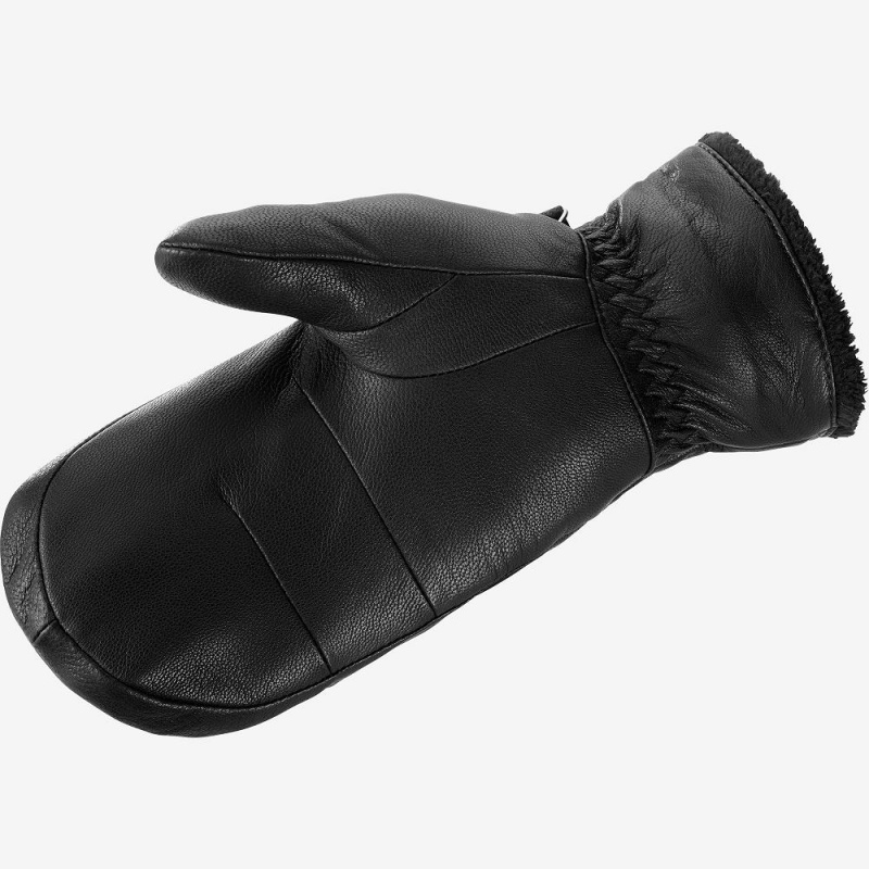 Salomon Native Mitten W Handschuhe Schwarz | 69213-MYGU