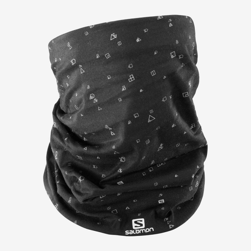 Salomon Neck&Head Light Gaiter Stirnband Schwarz | 89136-FRUT