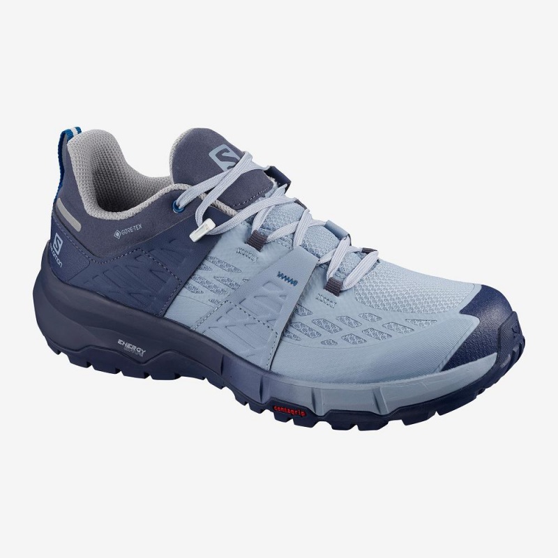 Salomon Odyssey Gtx W Laufschuhe Blau | 68975-KYSR