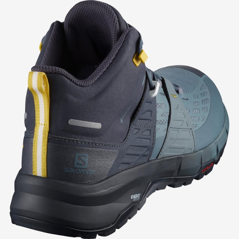 Salomon Odyssey Mid Gtx Wanderstiefel Blau | 69401-ZUOE