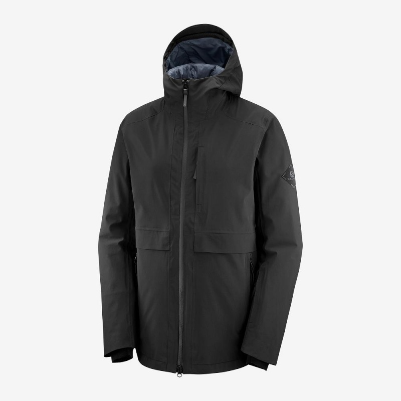 Salomon Outlaw 3In1 Jacket W Skijacken Schwarz | 82670-FDNK